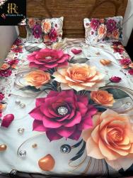 ১০০% 3D ওয়াটার প্রুফ প্রিমিয়াম কোয়ালিটি বেডশীট